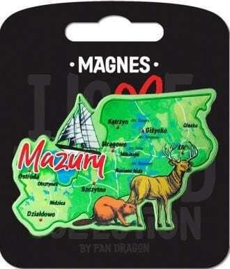 Pan Dragon I Love Poland Mazury Μαγνητάκι