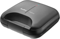 Amica SMK4021 750W für for 2 Sandwiches Sandwiches Schwarz Amica SMK4021 750W für for 2 Sandwiches Sandwiches Schwarz