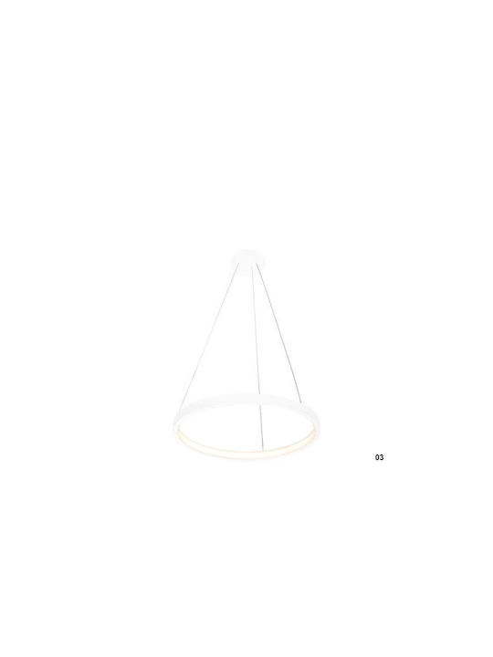 Luma Pendant Light LED with Warm White Light White