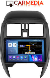 Carmedia Car-Audiosystem 2DIN (Bluetooth/USB/WiFi/GPS) mit Touchscreen 9.5"