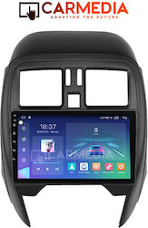 Carmedia Car-Audiosystem 2DIN (Bluetooth/USB/WiFi/GPS/Android-Auto) mit Touchscreen 9"