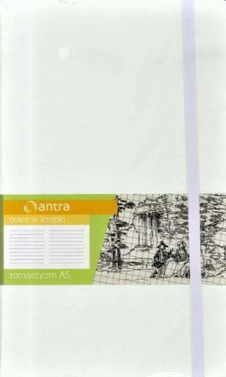 Antra Notizbuch A5 mit Punkten Beige