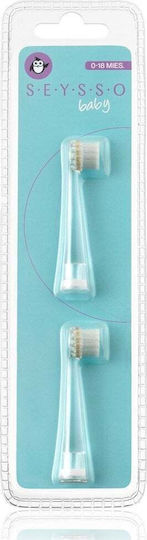 Seysso Replacement Heads for Electric Toothbrush 2 Pieces