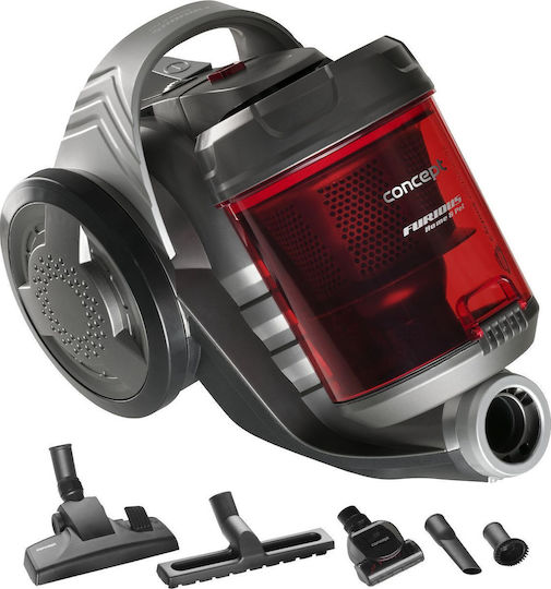 Concept VP5150 Ηλεκτρική Σκούπα 800W με Κάδο 2lt Γκρι