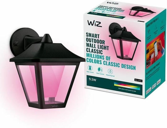 WiZ Classic Lamp Wall with Integrated LED RGB Multicolour 16x16x16cm