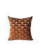 InTheBox Sofa Cushion Sunrise from Velvet Terracotta-gold 45x45cm.