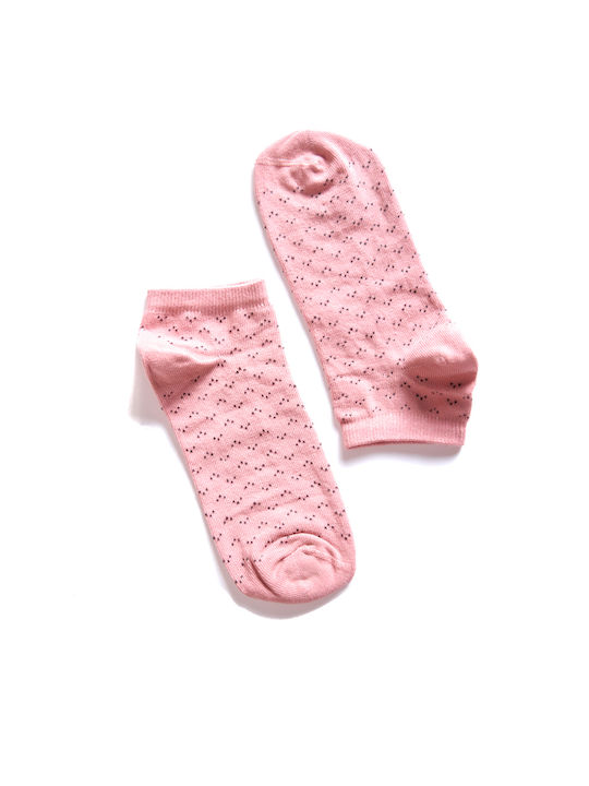 Comfort Γυναικείες Κάλτσες Ροζ