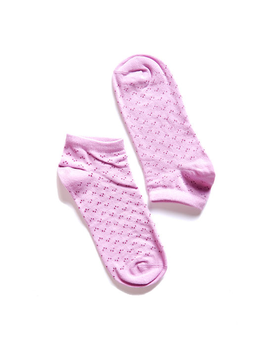 Comfort Damen Socken Lila 1Pack