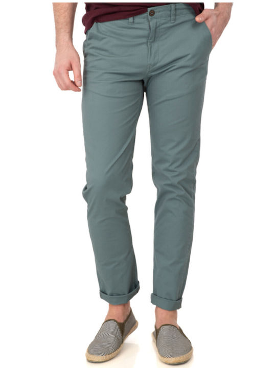 Rebase Men's Trousers Chino Dusty Petrol