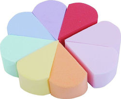 Inter-vion Professional Set with Sponges for Foundation 8 Pieces