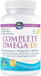 Nordic Naturals Complete Omega-D3 565mg 60 Capsule Moi Nordic Naturals Complete Omega-D3 565mg 60 Capsule Moi