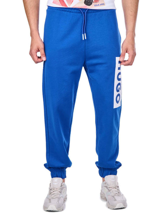 Nuram Sweatpants with Elastic Blue