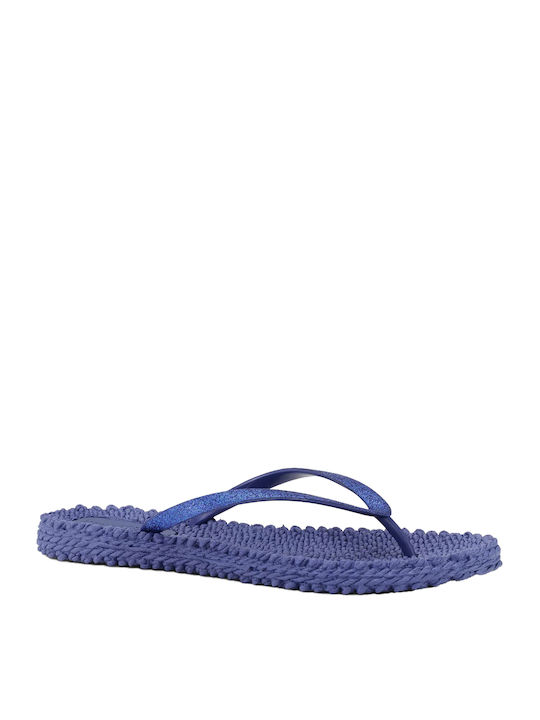 Ilse Jacobsen Frauen Flip Flops in Blau Farbe