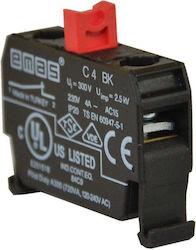 Emas Auxiliary Contact Industrial Type T0-C4BK