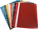 Biurfol Clipboard with Clip Conference for Paper A4 Transparent 10pcs