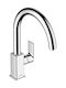 Hansgrohe Αναμεικτική Μπαταρία Νιπτήρα Ασημί