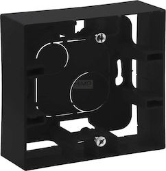 Legrand Niloe Κουτί Διακόπτη 1 Θέσης σε Μαύρο Χρώμα 863597