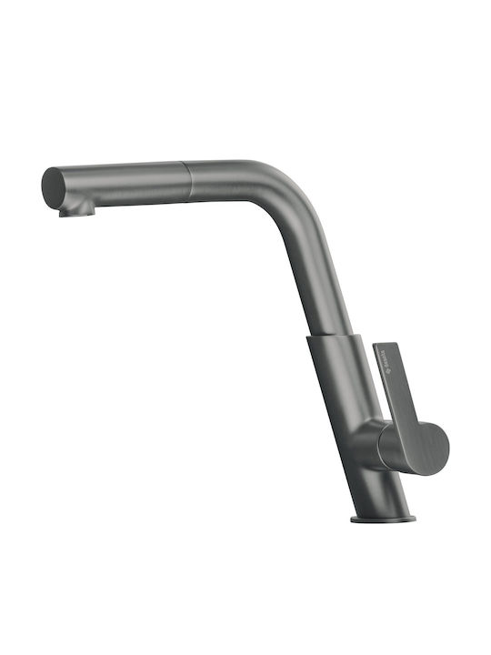 Deante Kitchen Faucet Counter Gray