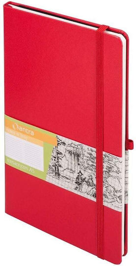 Antra Notizbuch 160 Blätter A5 Rot