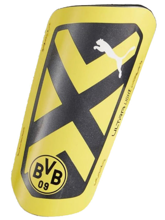 PUMA Ultra Strap Adults Soccer Shin Protectors Yellow 030890-01