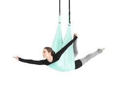 Amila Swing Yoga 2.8x5m Mint Less Elastic 96923 Alcohol