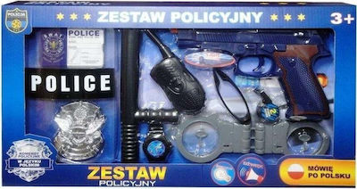 Pistolă de jucărie a poliției suedeze cu modul vocal polonez