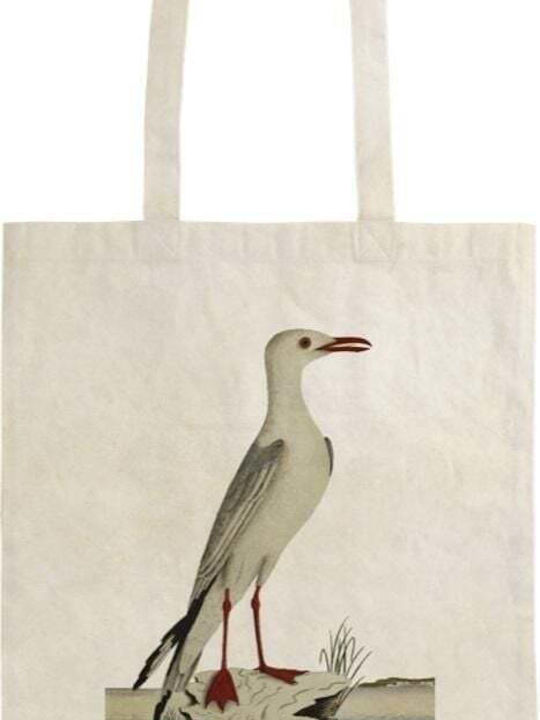 Skona Ting Cotton Shopping Bag in Beige Color