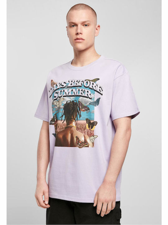Mister Tee Days Before T-shirt Μωβ
