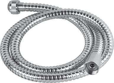 Perfexim Furtun de duș spiralat 150cm Argint