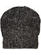 Beanie Unisex Beanie with Rib Knit in Gray color