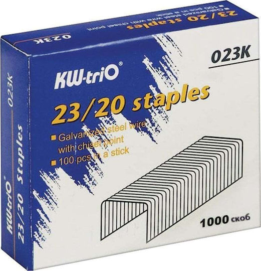 Kw-trio Σύρματα Συρραπτικού 23/20 1000Stück 023K