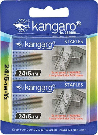 Kangaro Σύρματα Συρραπτικού 24/6 50τμχ KAN24/6