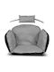 Aio Garden Swing Cushion Grey 112x113cm.