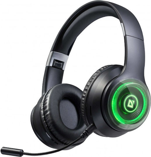 Defender Freemotion Drahtlos Auf dem Ohr Multimedia-Headsets mit Mikrofon und Verbindung Bluetooth / USB-C in Grün Farbe