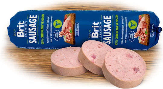 Brit Dog Salami with Chicken and Deer 800g