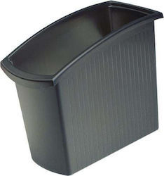 Han Χάρτινο Καλάθι 18lt Μαύρο 19.4x45x34.5cm Han Χάρτινο Καλάθι 18lt Μαύρο 19.4x45x34.5cm