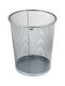 Grand Prix Μεταλλικό Καλάθι Αχρήστων 17lt Ασημί 29.8x22.7x36cm