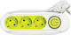 VK Lighting Power Strip 3 Positions with Switch Green