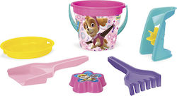 Wader Paw Patrol Σετ Κουβαδάκι Παραλίας με Αξεσουάρ από Πλαστικό Μπεζ 6τμχ