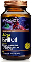 Doctor Life Mega Krill Oil 600мг 60 капси