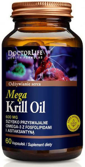 Doctor Life Mega Krill Oil 600mg 60 caps