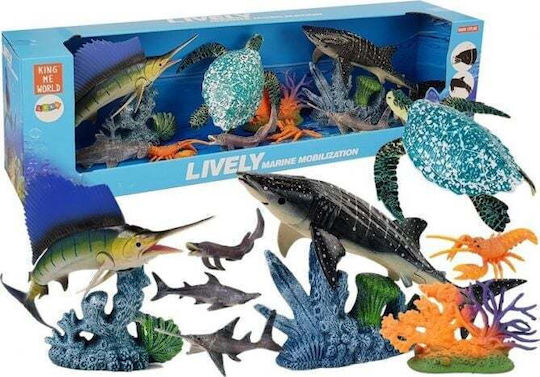 Leantoys Figurinen-Set Mobile Meereslebewesen Elemente