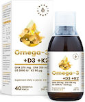 Aura Herbals Omega 3 + D3 + K2 200ml