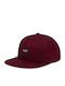Women's Snapback Cap Burgundy
