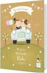 Greeting Card Wedding 6cm