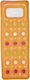 Inflatable Sea Mattress Orange 180x101cm