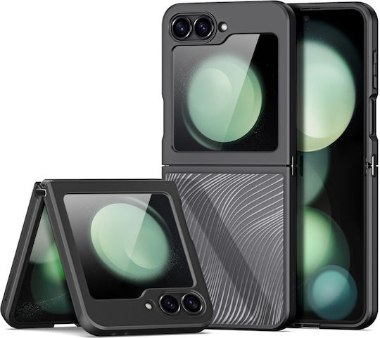 Dux Ducis Aimo Series Back Cover Silicon / Plastic 1.2mm Negru (Samsung Galaxy Z Flip6)