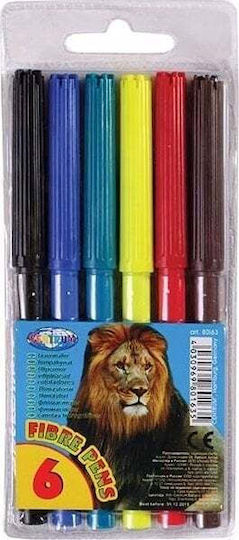 Centrum Drawing Markers Thin Set 6pcs