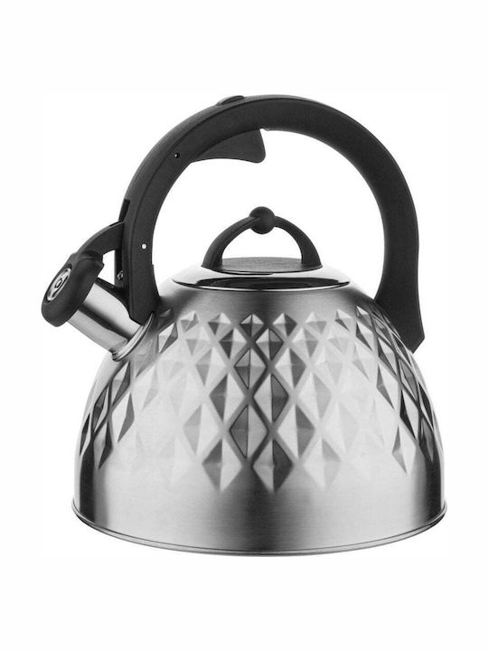 Florina Teekanne Rostfreier Stahl Gray 2500ml