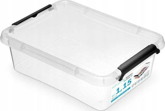 Orplast Kunststoff Aufbewahrungsbox mit Deckel 1,15 lt